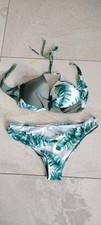costume da bagno donna due pezzi -push up stile tropicale 5XL
