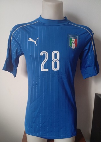 Italia match worn shirt - match,