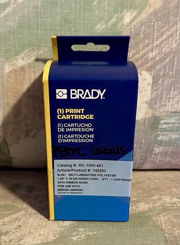 Brady 1000 461 cartuccia - cartuccia, di