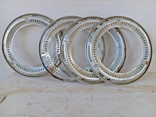 Set 4 Copricerchio Anelli Finitura Auto d'epoca