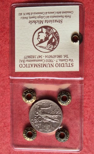 Centesimi 1910 libertà - 20,