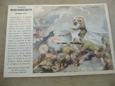 FRANCHIGIA DELLA SERIE "MEDAGLIE D'ORO" DEDICATA AL TENENTE MARIO FRANCESCATTO