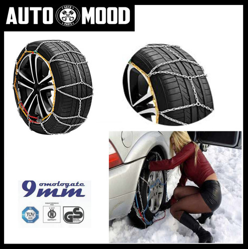 Catene neve omologate 9mm - catene, da