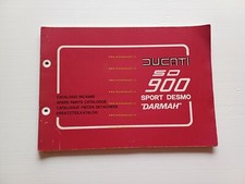 Ducati Darmah 900 Sport Desmo catalogo ricambi originale spare parts catalogue