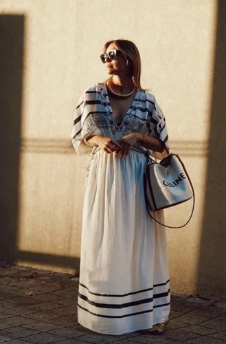 Zara abito donna ecrù bianco - zara,