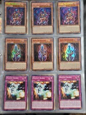 Yugioh Yami Bakura Deck Collezione 42 Carte Tavolo Destino Maledizione Necropaura Oscura 