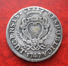 Lucca Scudo 1747  San Martino