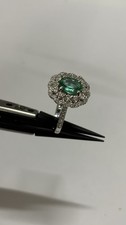 Anello Con Smeraldo : 1,01 KT