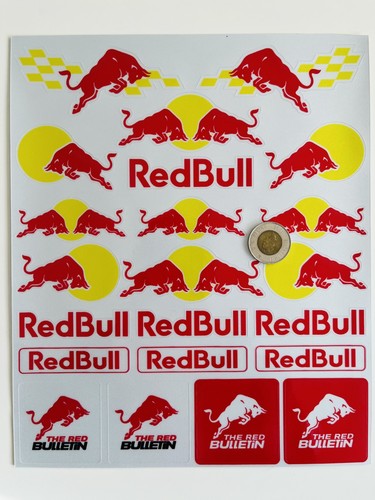 Redbull racing logo sticker - racing,