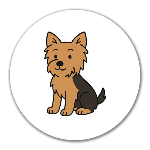 Aufkleber yorkshire terrier - aufkleber,