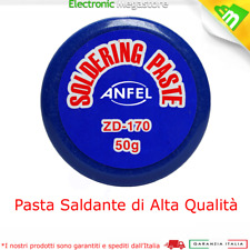 50g PASTA SALDANTE SOLDERING PASTA STAGNO PER SALDARE ZINCO FERRO REWORK BGA