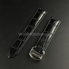 Cinturino in vera pelle nero