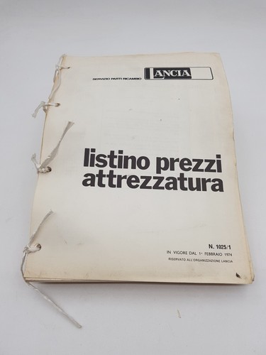 Manuale officina lancia - manuale,