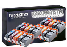   20 x Canon Pixma IP3600 IP4600 IP4700 MP540 MP550 MP560 MP620 MX860 PGI-520