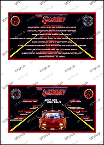 Williams the getaway 1992 - williams,