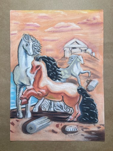 Giorgio chirico disegno su - giorgio,