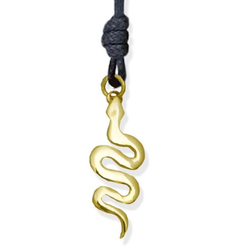 Ciondolo serpente oro - , 9