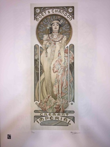 Alphonse mucha off set - mucha,