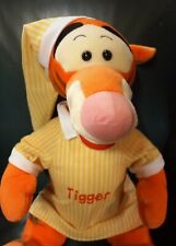 Peluche Tigro Winnie The Pooh Disney 50Cm Pupazzo con pigiama e cappello 