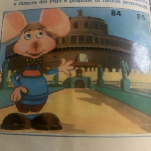 Figurina albo di topo - n.,