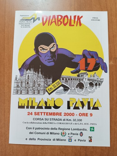 Diabolik depliant milano - diabolik, 17°