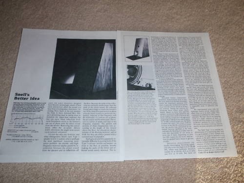 Recensione altoparlante snell - recensione,