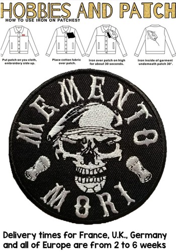 Patch memento mori toppa - patch,