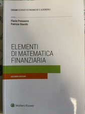 Elementi Di Matematica Finanziaria (Seconda edizione) Pressacco Stucchi