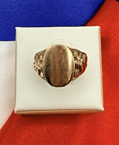 Anello antico patriottico dama
