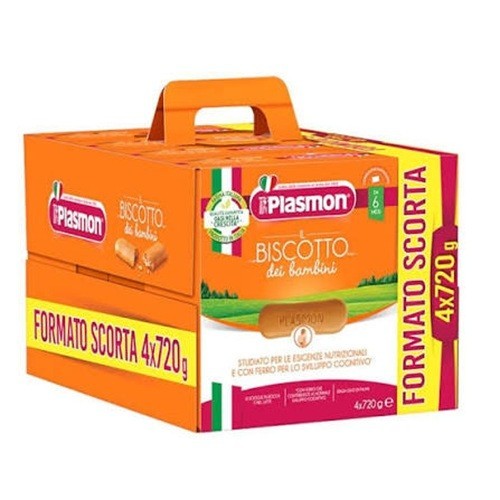 Plasmon biscotto 4x720g - plasmon,