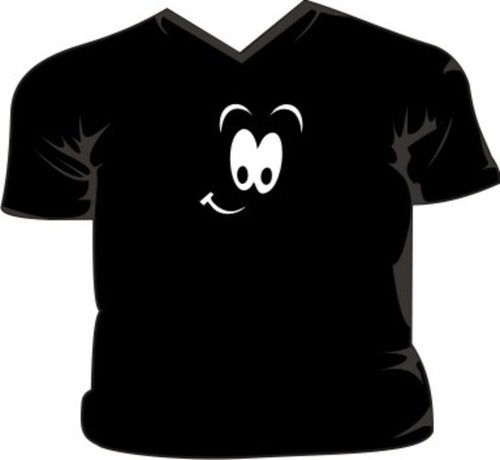 Shirt scollo cheeky face - t-shirt,