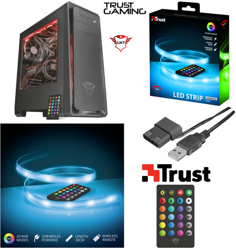 Striscia led illuminata rgb - led,