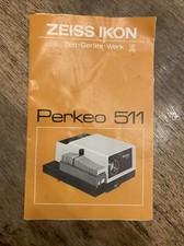 Manuale d'uso ZEISS IKON PERKEO 511 PROIETTORE user manual istruzioni 