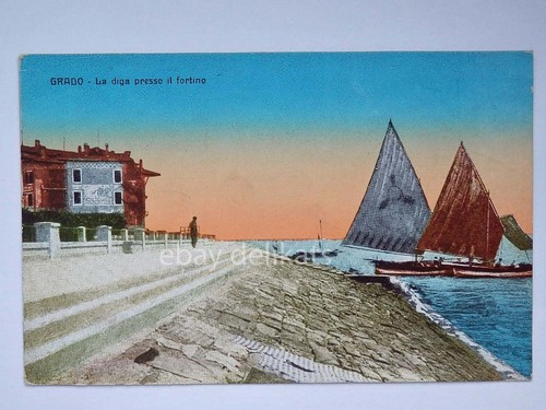 Grado diga fortino barche - diga, e