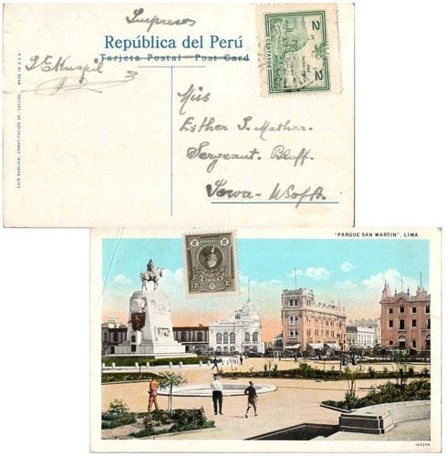 Perù tacna arica tassa - 2c,