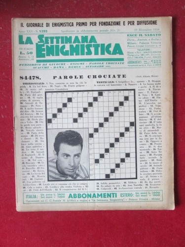 Settimana enigmistica 1292 - settimana,