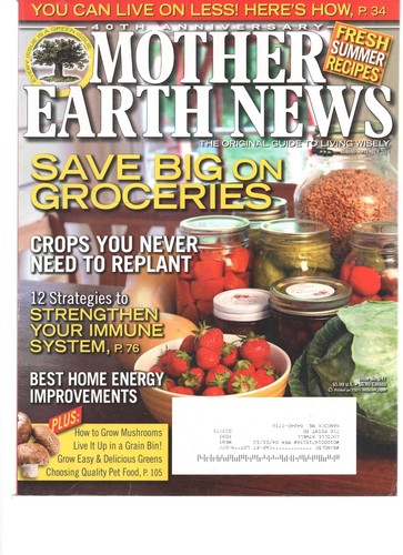 Mother earth news magazine - news,