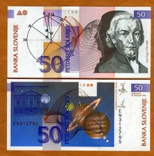 Slovenia, 50 Tolarjev, 1992
