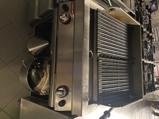 GRIGLIA CERAMICAs gas per  cucine professionale angelo po 