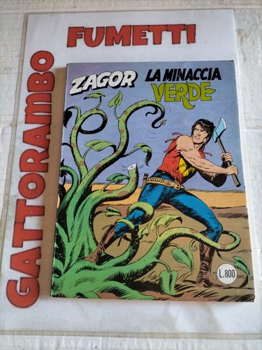 Zagor 147 scritta rossa - scritta,