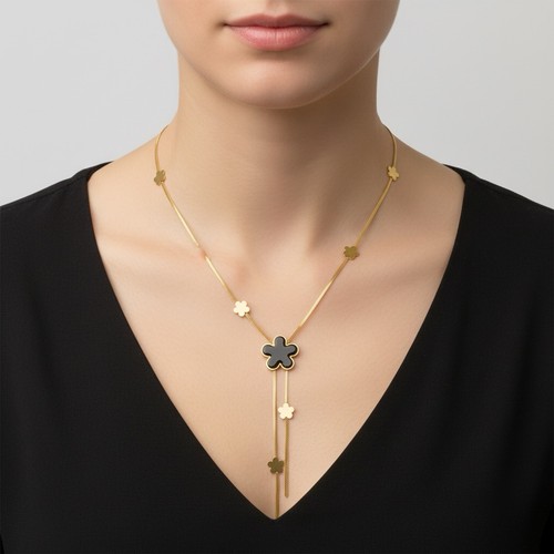 Collana donna lunga oro