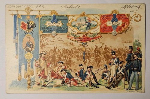 Cartolina reggimento - cartolina, 3
