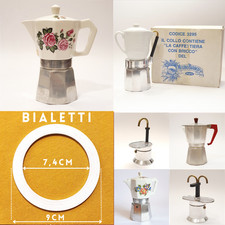 Guarnizione caffettiera italiana 12 tazze Moka Bialetti OMG Mulino Bianco Mini