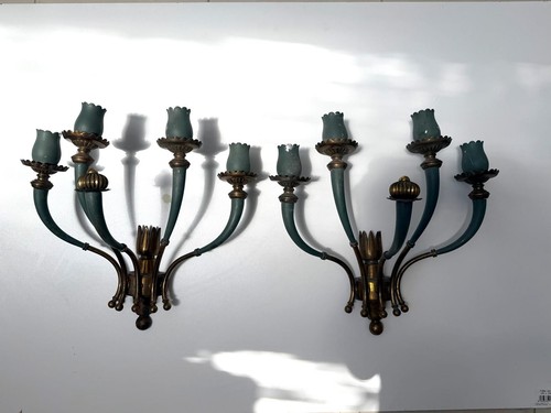 Coppia grandi appliques - coppia, di