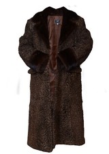 CAPPOTTO uomo vera PELLICCIA