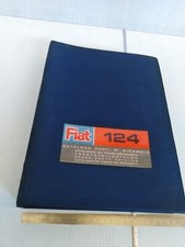 catalogo parti ricambio solo meccanica originale 1966 - 1970 Fiat 124 1200