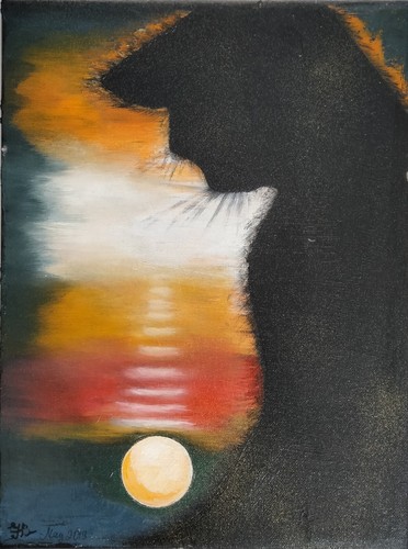 Quadro astratto olio su - astratto,