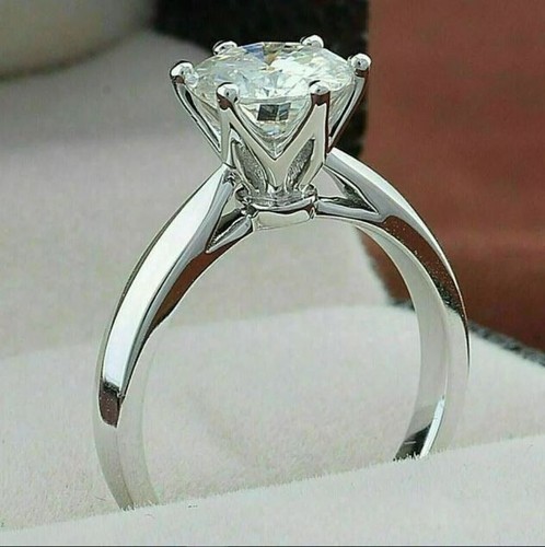 Anello donna solitario in - da,