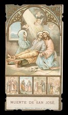 antico santino cromo-holy card