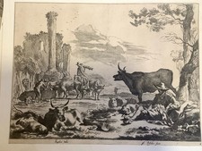 Visscher berghem contadini - visscher,